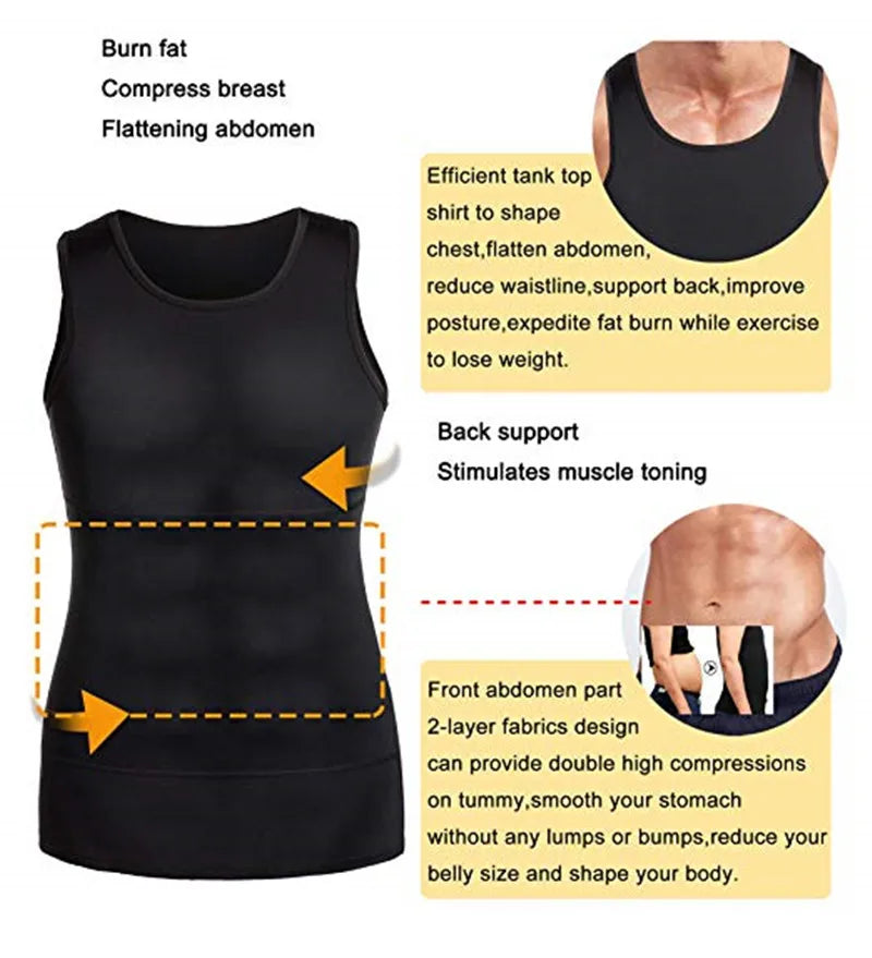 Men’s Slimming Vest CoreFit™