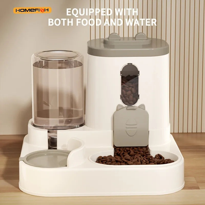 PawFeast™ 2-in-1 Automatic Pet Feeder