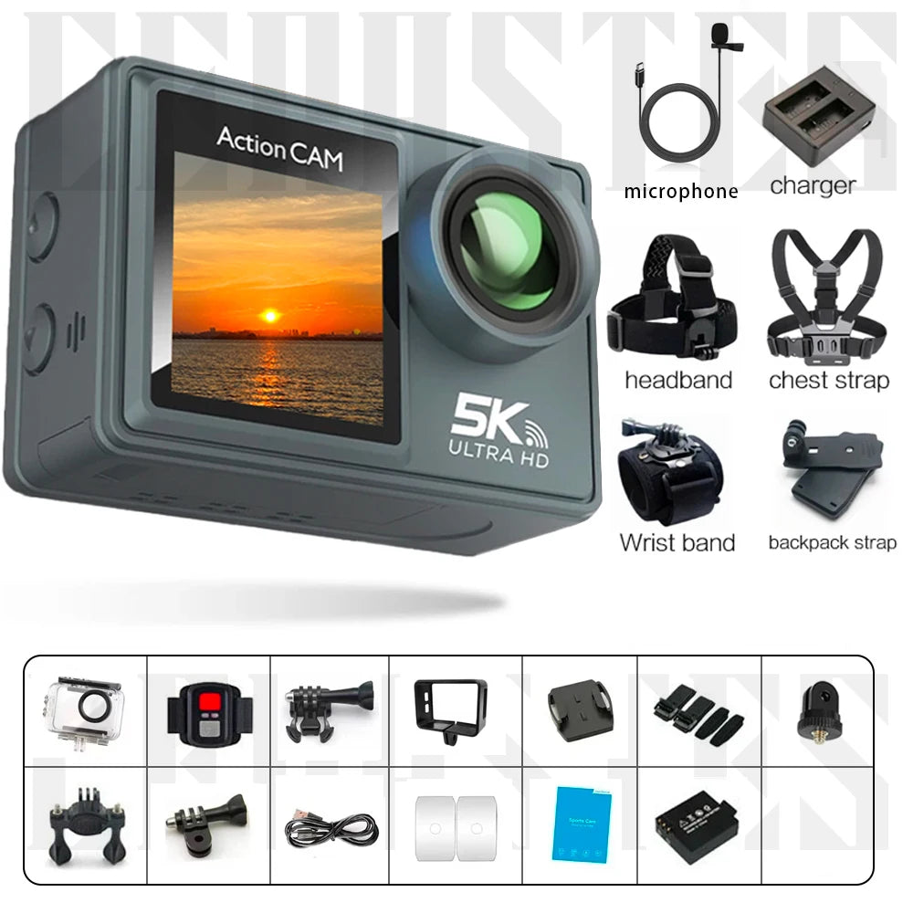 Action Camera 5K 4K Go Pro Action