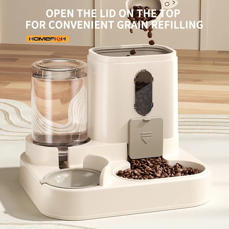 PawFeast™ 2-in-1 Automatic Pet Feeder