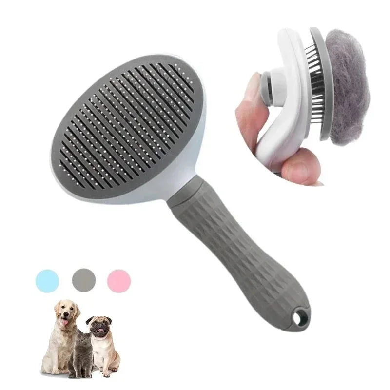 🐾 FurEase™ – Self-Cleaning Pet Brush