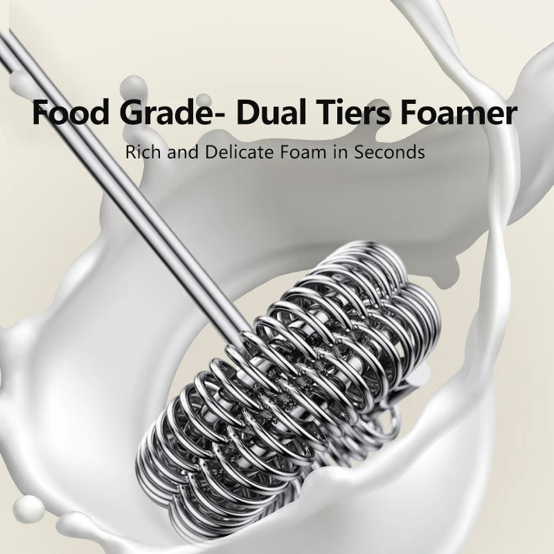 ☕ FrothEase™ Rechargeable Milk Frother