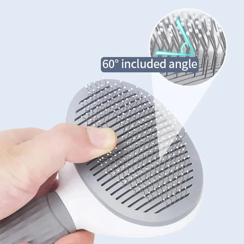 🐾 FurEase™ – Self-Cleaning Pet Brush