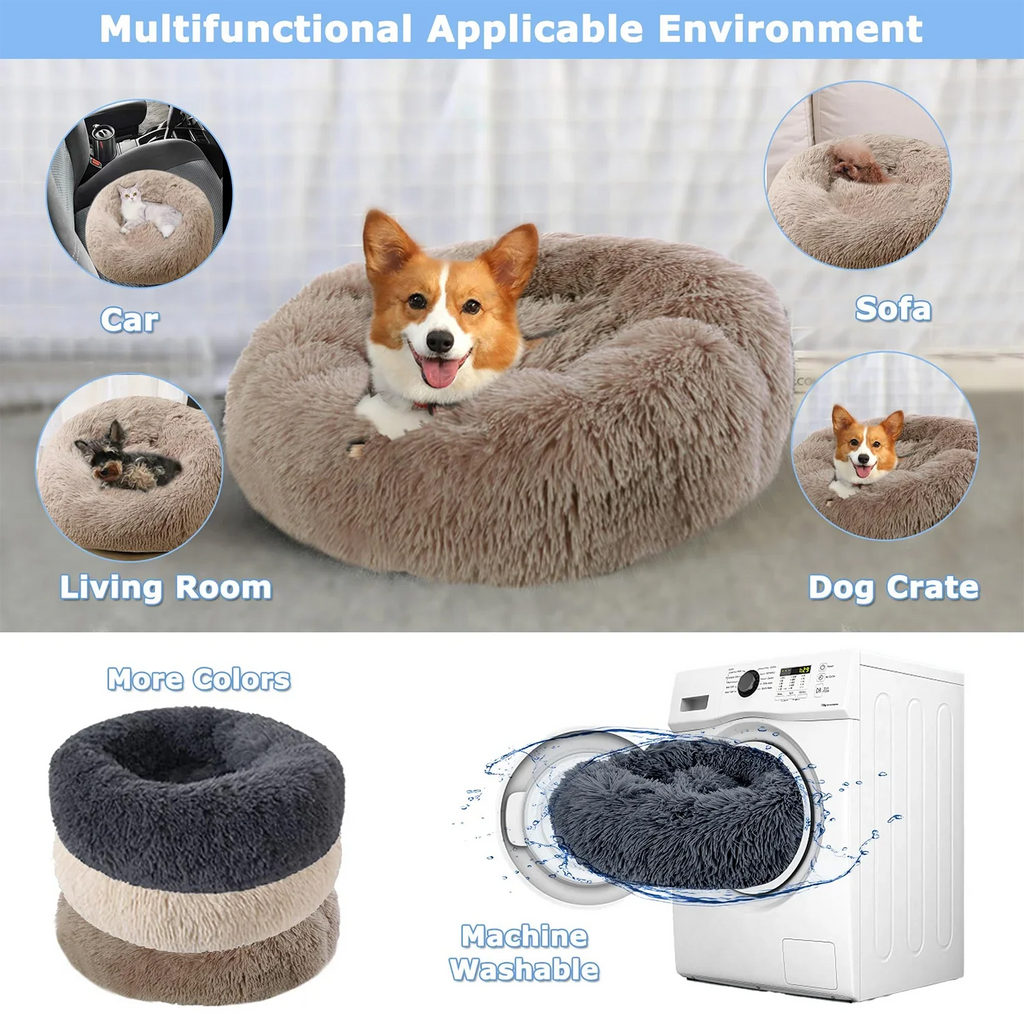 Super Soft Pet Bed Plush - Full Size