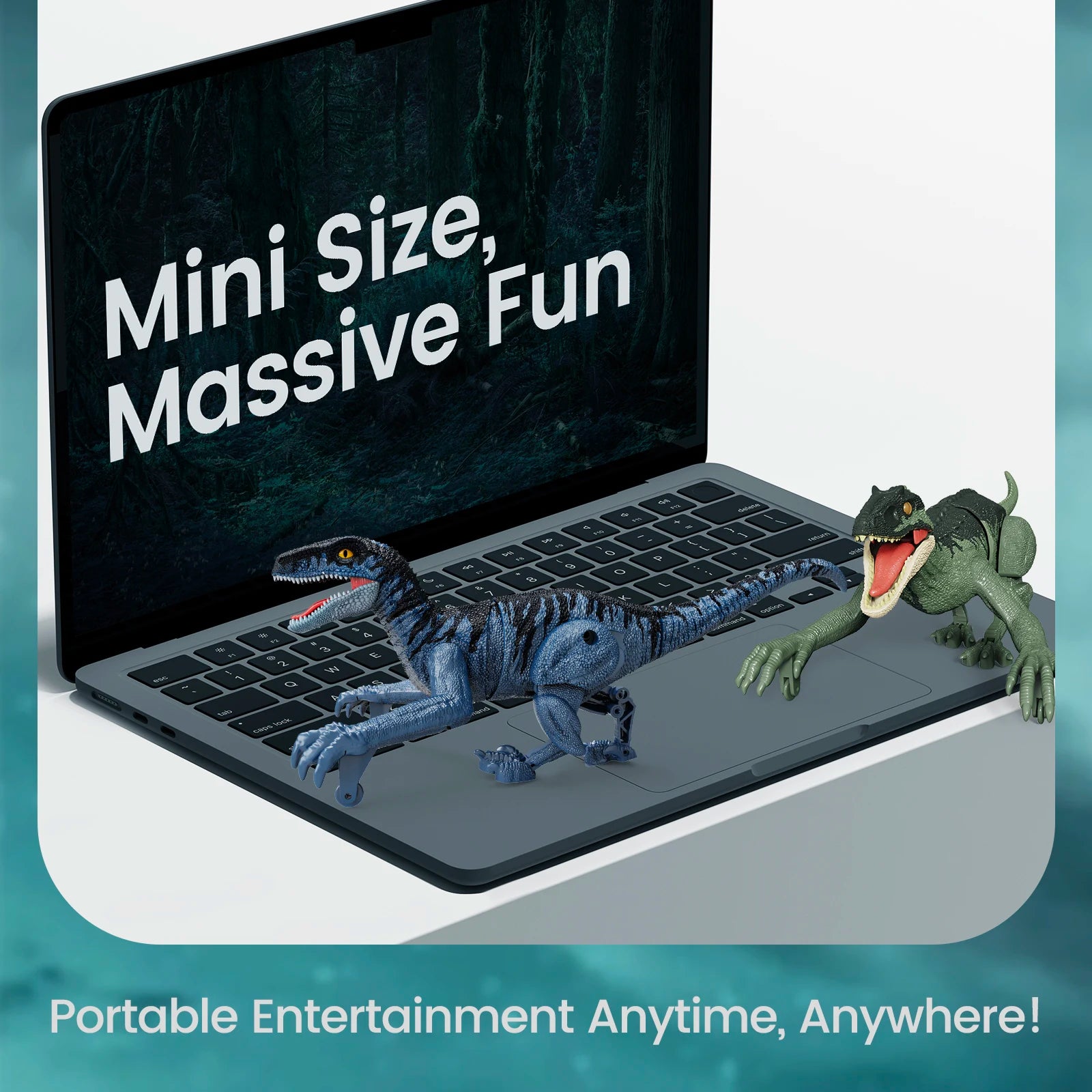 Remote Control Dinosaur That Walks, Roars, and Breathes Light!