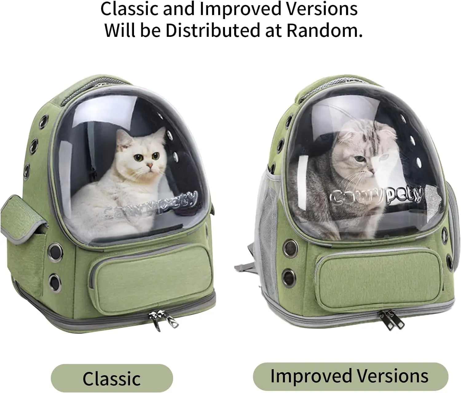 🐾 PawPod™ Transparent Cat Travel Backpack