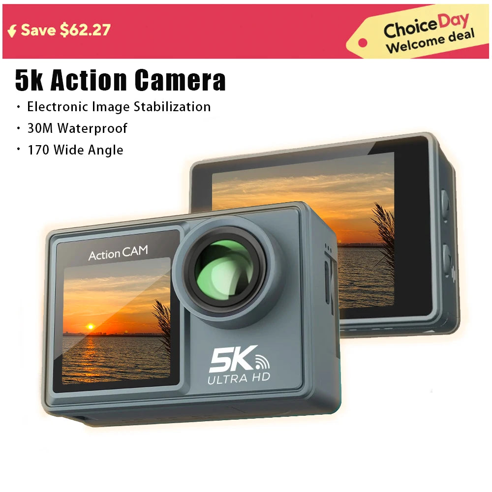 Action Camera 5K 4K Go Pro Action