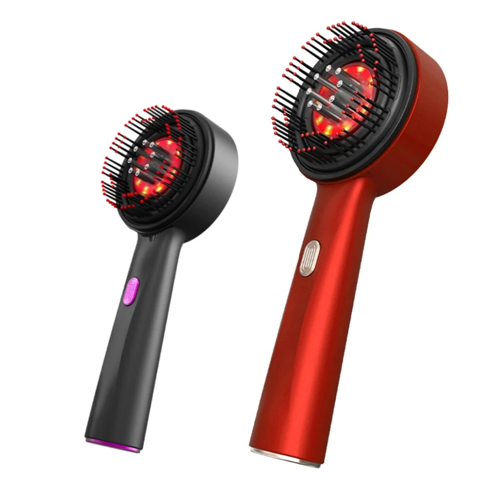 Red Light Anti Hair Lost Electric - Head Massager Comb Scalp Relax Massager