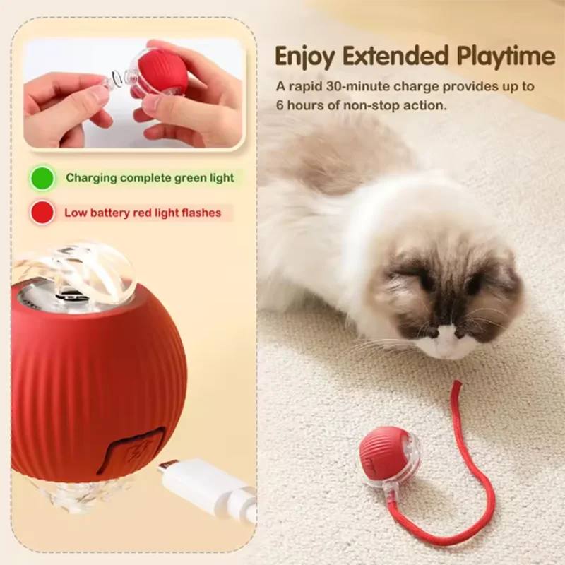 cat ball - Intelligent and interactive (obstacle avoidance)